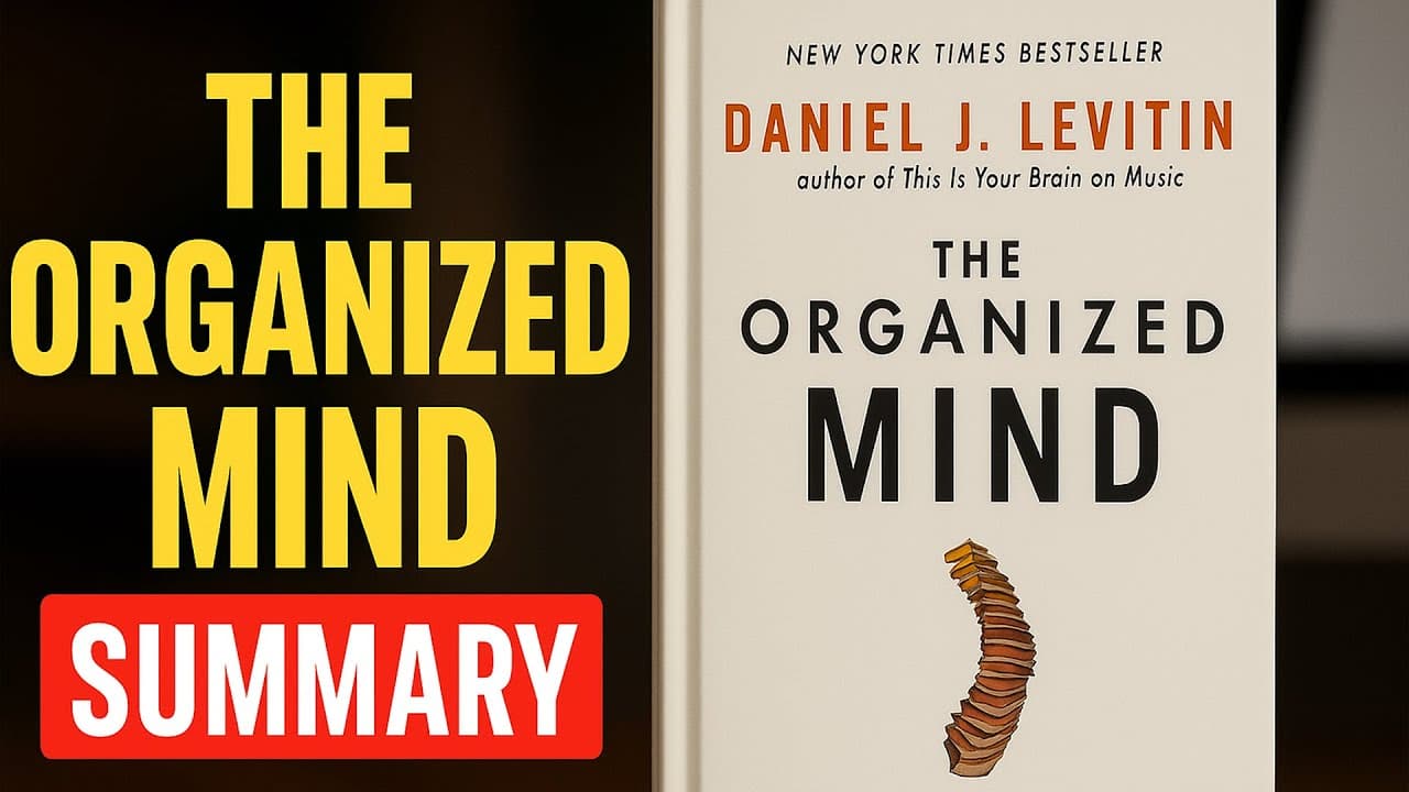 The Organized Mind by Daniel Levitin — How to Think Straight in the Age of Information Overload