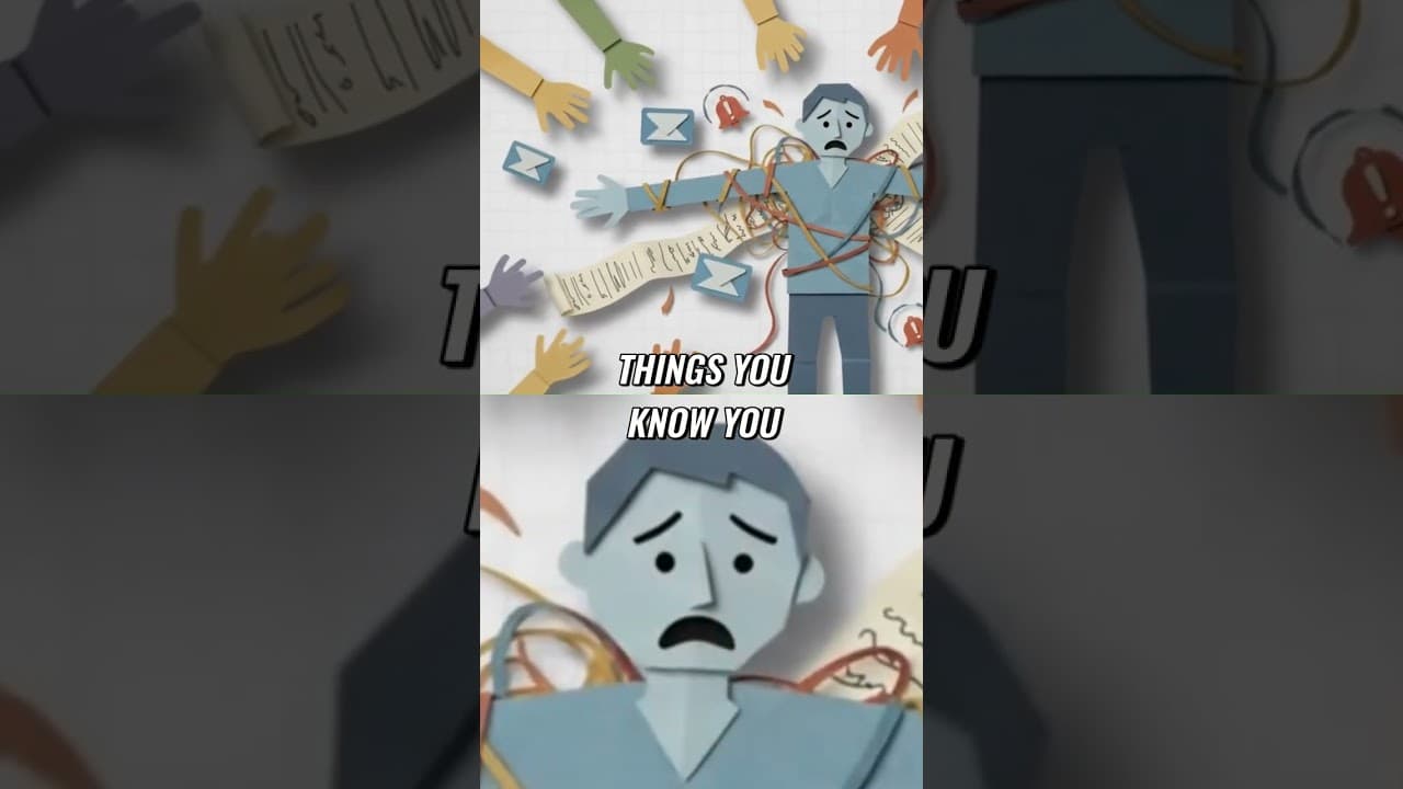 Escape the Hamster Wheel: Stop Being Busy, Be Productive #shorts